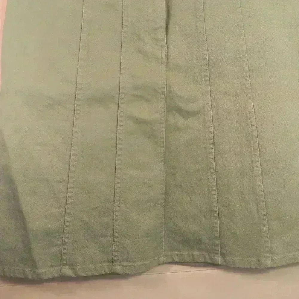 "Christopher & Banks"Aqua Sz 8 Colored denim skirt - Picture 11 of 14